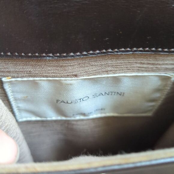 Fausto Santini Purse Black & Brown - Picture 5 of 11